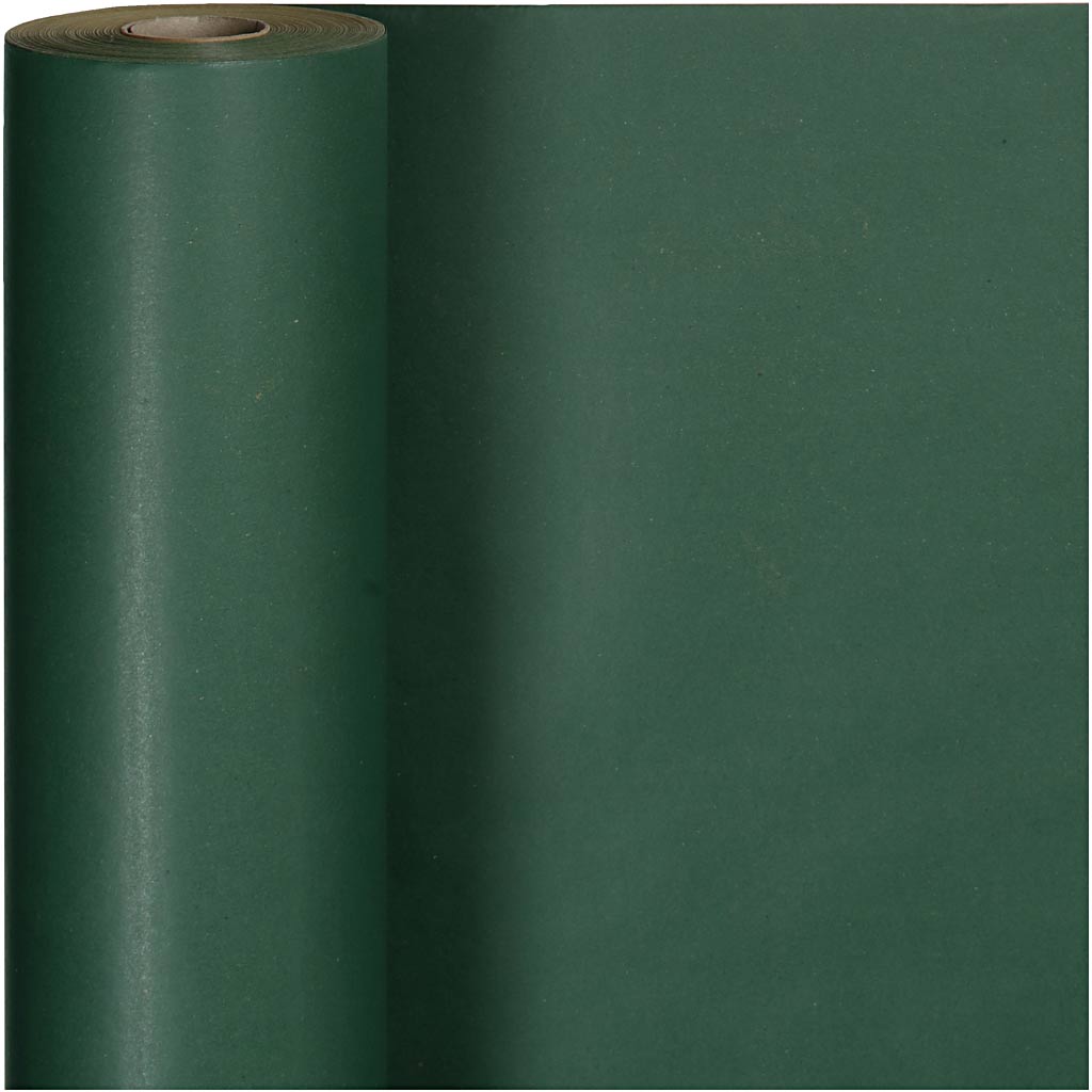 Papier cadeau Vivi Gade, l: 50 cm, 60 g, vert, 100 m 1 rouleau