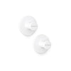 Brabantia brabantia renouveler les crochets de serviettes 2 pièces blanches