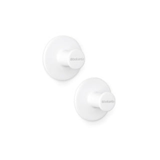 Brabantia brabantia renouveler les crochets de serviettes 2 pièces blanches