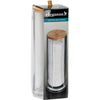 Eleganza Eleganza Cotton Pads Container 7x19 cm Bamboo transparent