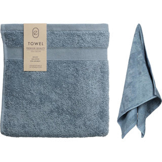 Serviette 50x100 cm bleu clair
