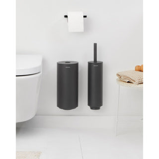 Accessoires de toilettes de Brabantia Mindset, ensemble de 3 minéraux infini gris