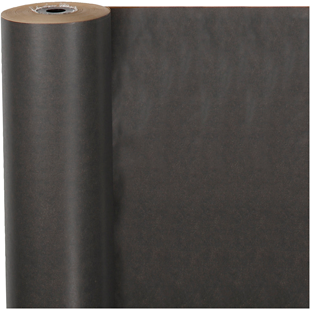 Papier cadeau Vivi Gade, l: 50 cm, 60 g, noir, 100 m 1 rouleau