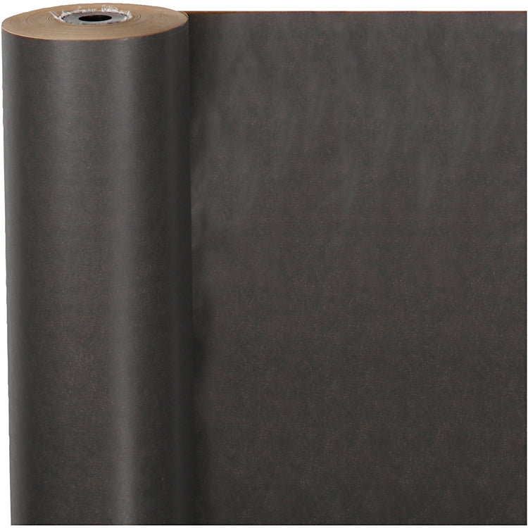Papier cadeau Vivi Gade, l: 50 cm, 60 g, noir, 100 m 1 rouleau