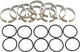 Rockshox Sliding Seal + Ring Rs 10 PCS.