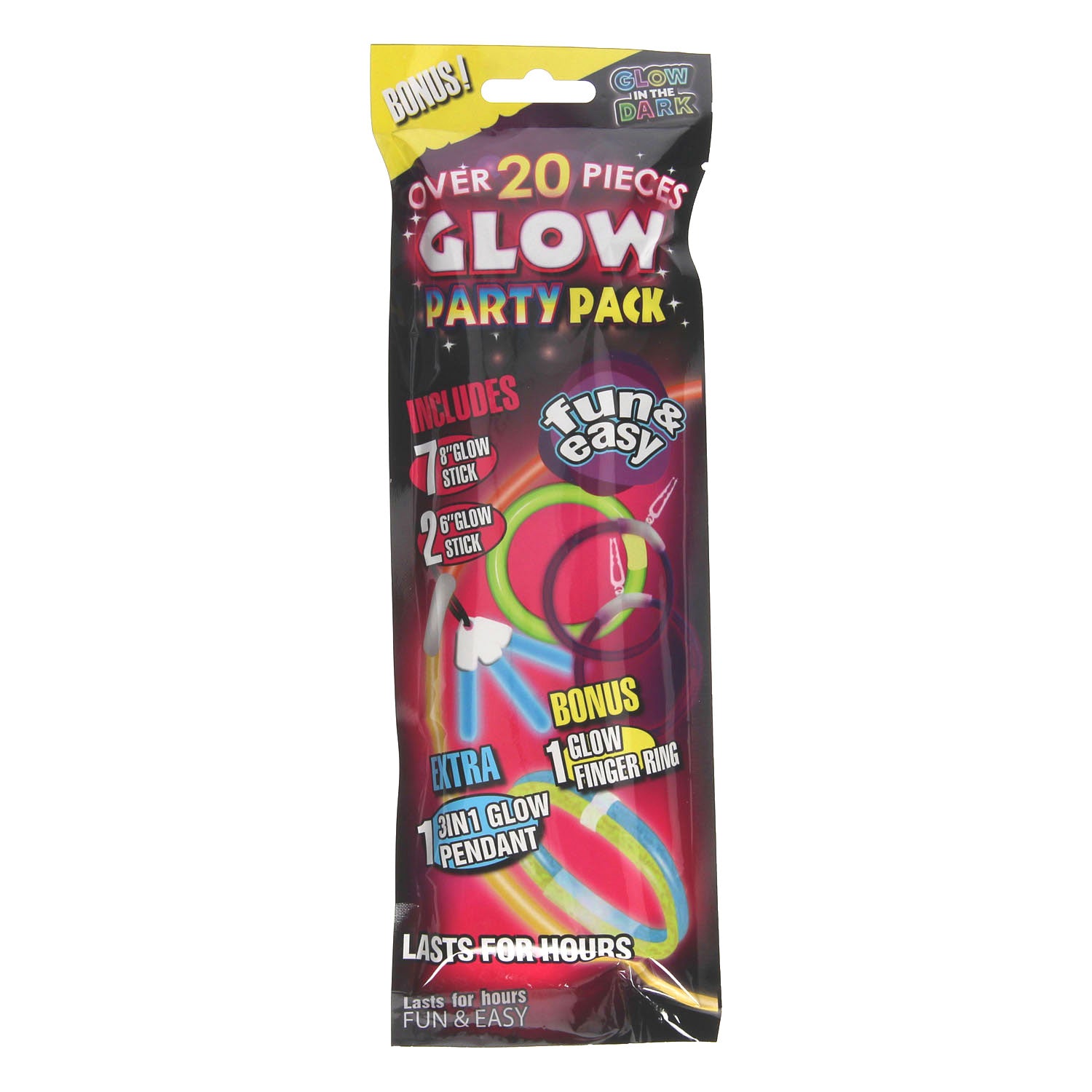 Pack Pack Glow dans l'obscurité