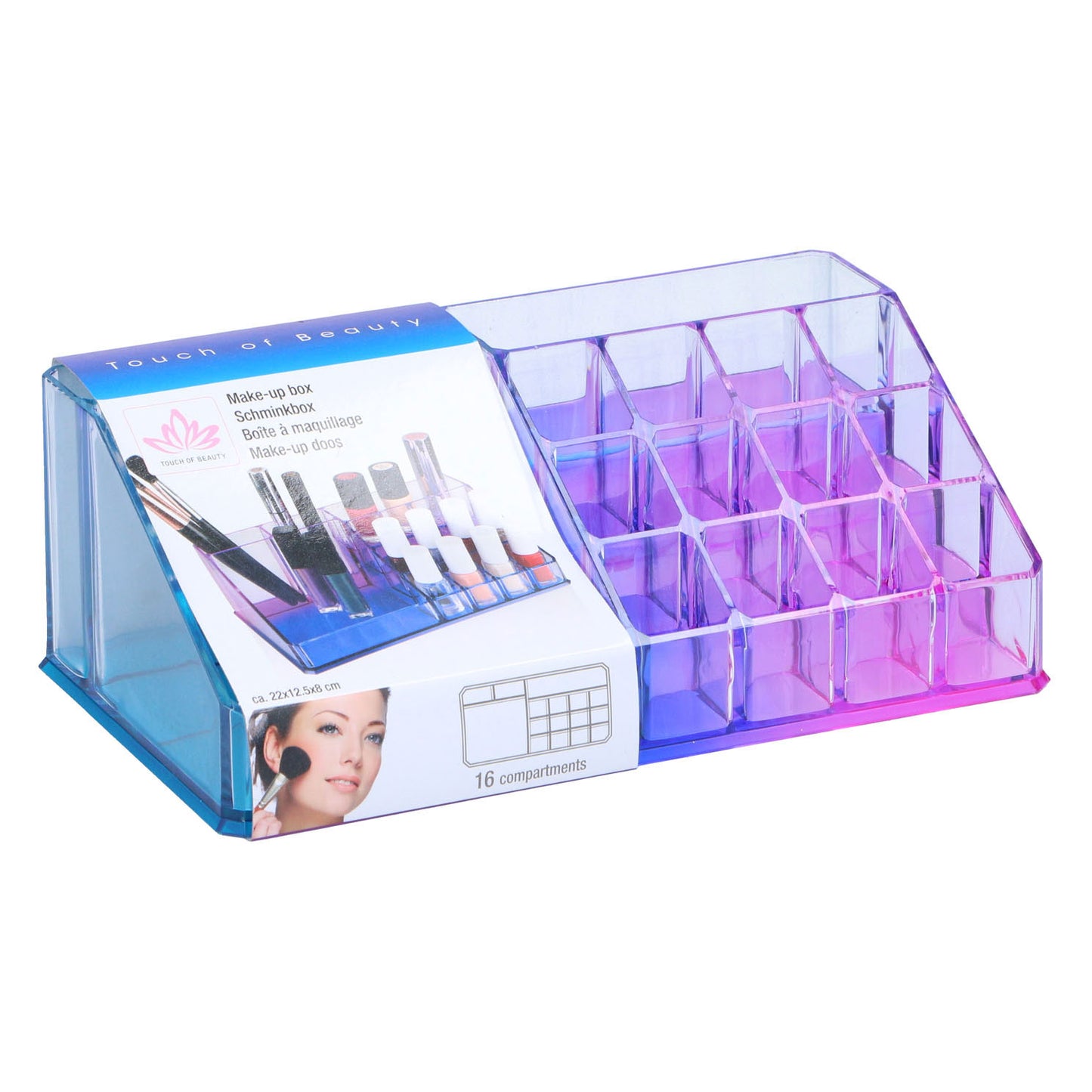 Organisateur de maquillage 16 sujets