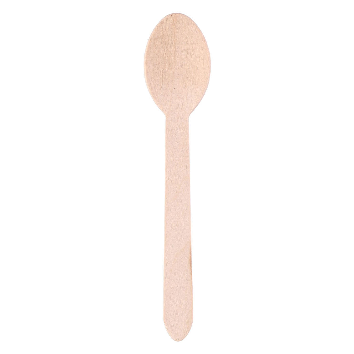 Bois à cuillère jetable 16 cm, 50e.