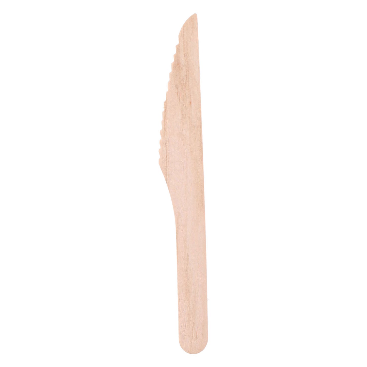 Bois de couteau jetable 16 cm, 50e.