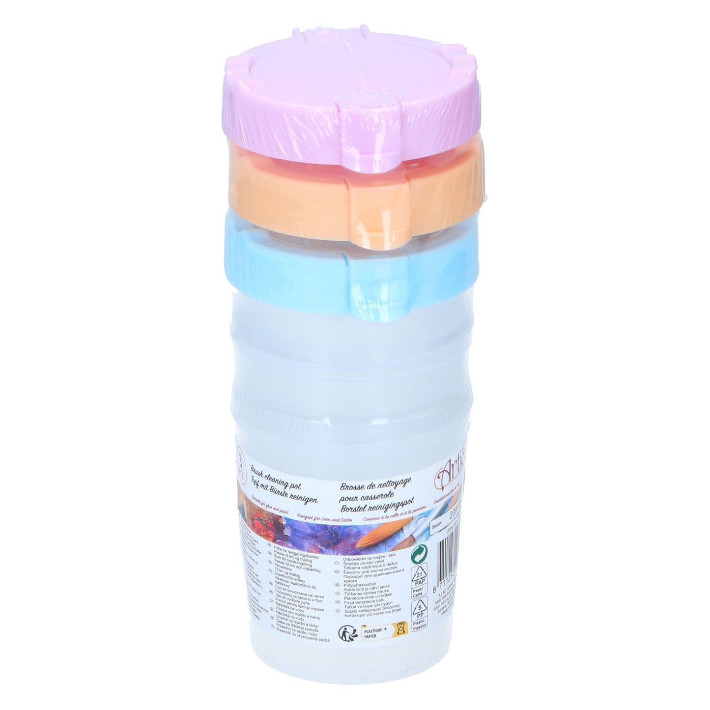 Pot de nettoyage des pinceaux, 3e.