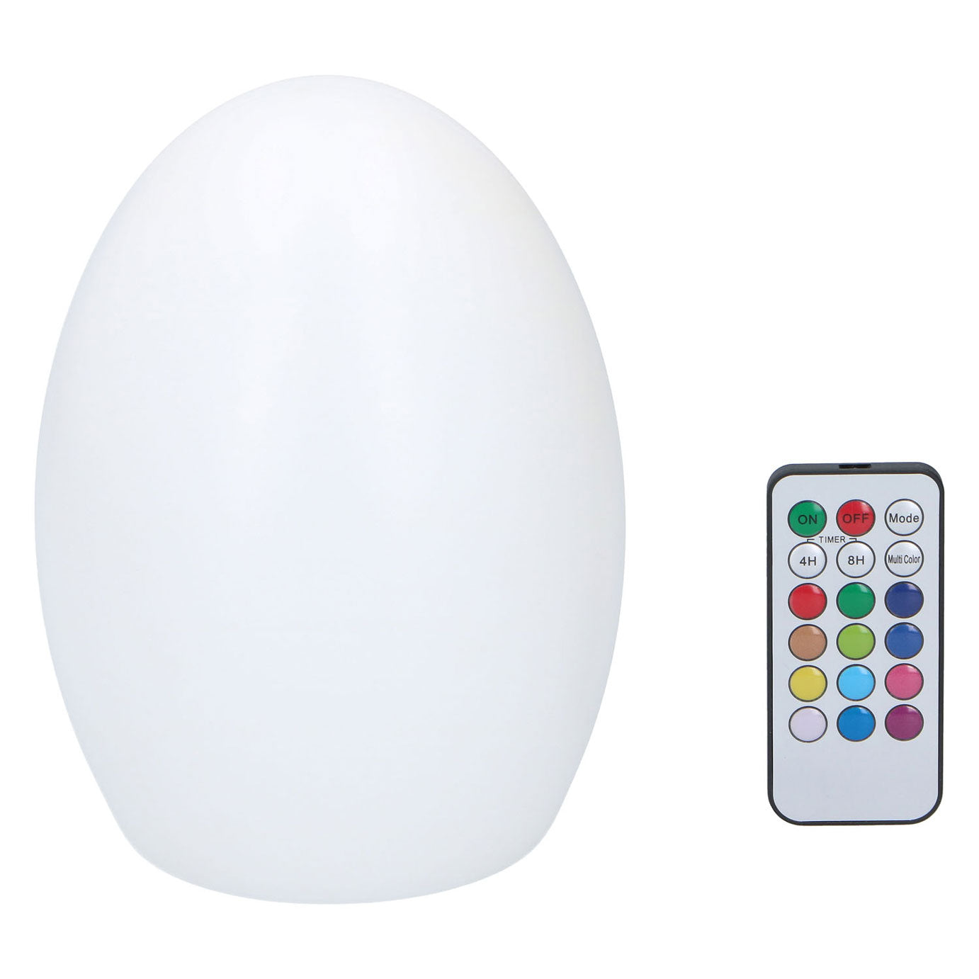 Lampe de nuit ABI Color -Changing sous forme d'oeuf, avec télécommande