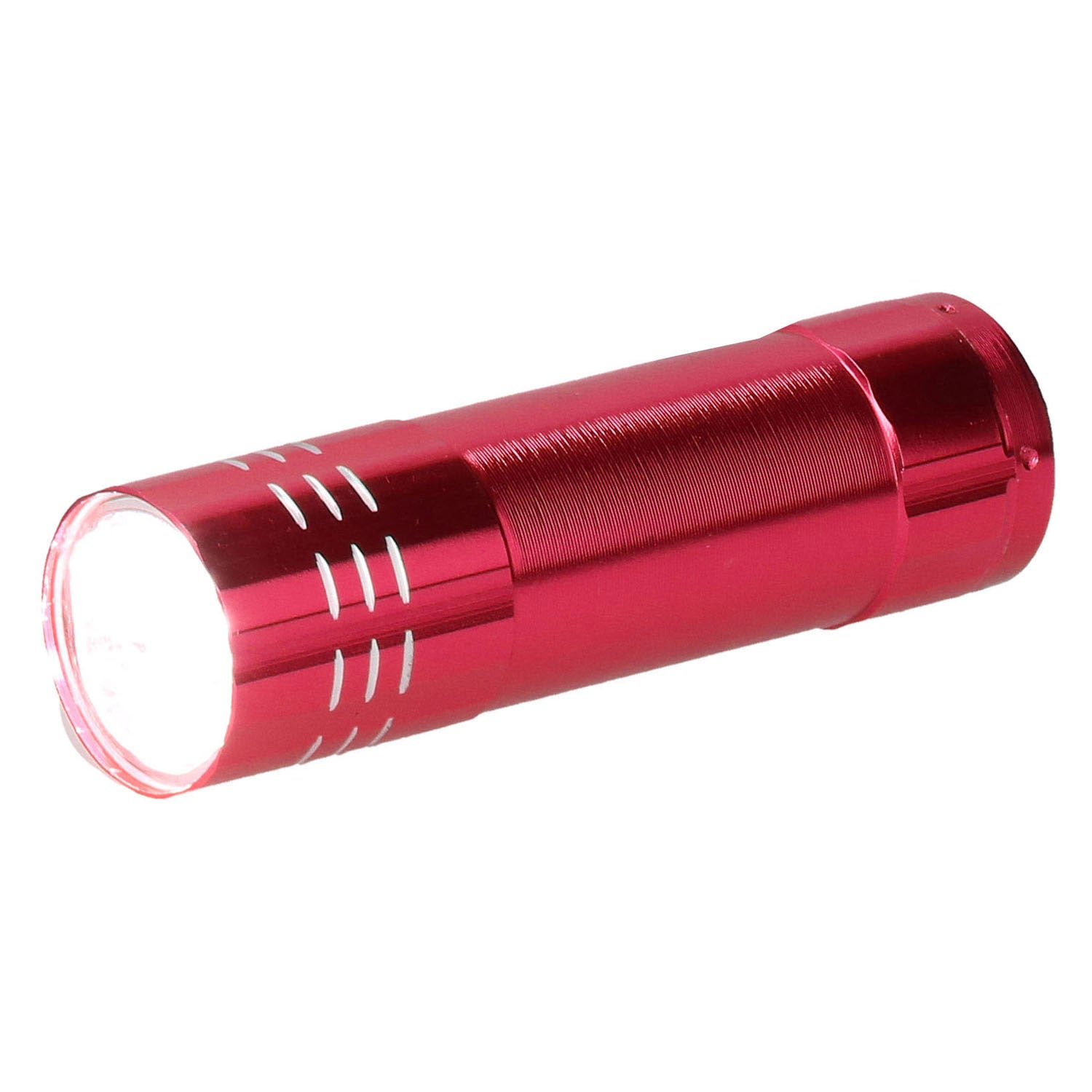 Lampe de poche en aluminium coloré - 9LED
