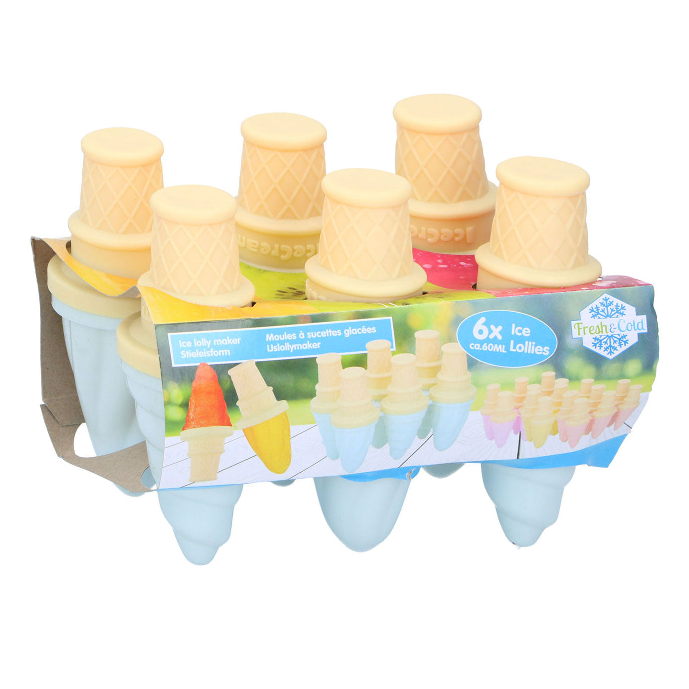 Iceolly Maker 60 ml, 6dlg.