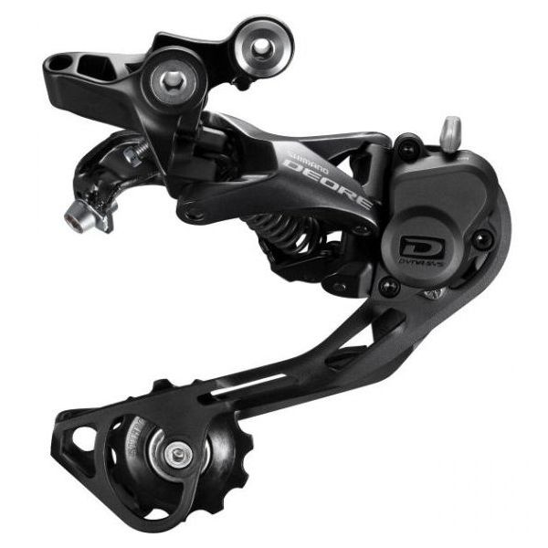 Shimano dérailleur Deore 10V Sh.+(chape g.) noir IRDM6000SGS