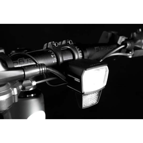 Trelock Headlight Lighthammer LS 890-T ZL 410 E-B 12V DC 100
