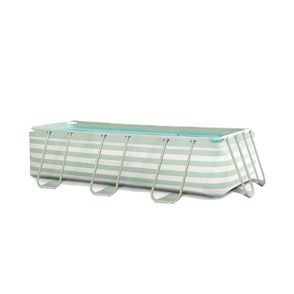 Essence | Piscine de conception blanche verte 400x200x100 cm