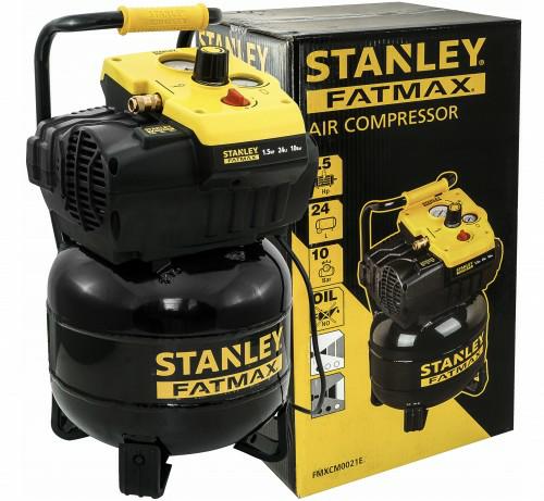 Compresseur d'air Stanley fatmax - tab200 10 24v - 10 bar - sans huile