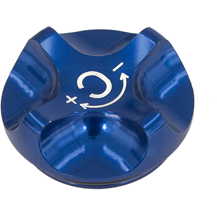 Bouton de réglage du rebond Srsuntour Suntour bleu RC FKE441 2 pièces