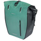 Basil sac de vélo simple rivo l bâche mik 25-31l 14 x 28 x 43 cm - vert noir