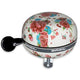 Basil Bloom - Bicycle Bell - 80 mm - Blanc avec des fleurs