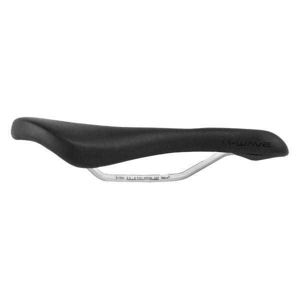 Selle de vélo M-wave comp v racing - noir