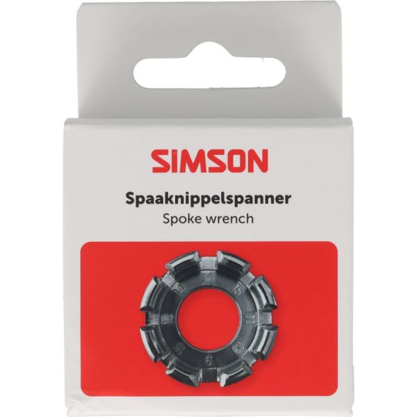 Tendeur de mamelon de tendeur de rayon Simson