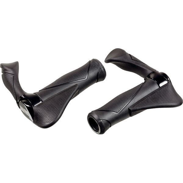 Poignée de vélo ergogrip grand 130 mm noir