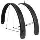 EuroFender EF Mudguard Set Tempo Square 28 pouces 65 mm noir
