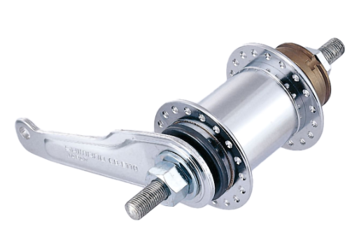 Moyeu de frein Shimano 117mm 36g. axe 158mm sans accessoires rcbe110ayme