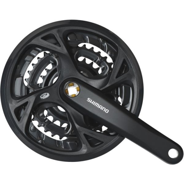 Shimano Crankkel M371 9-SP 48X36X26 T 175 mm noir