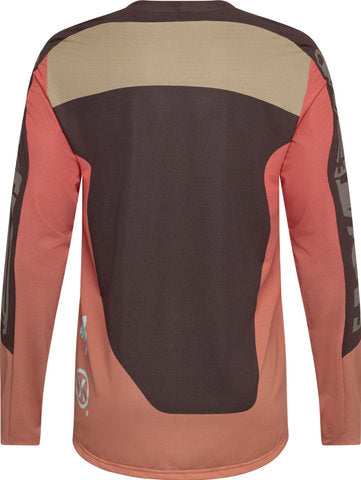 Maillot Fox head flexair surélevé à manches longues