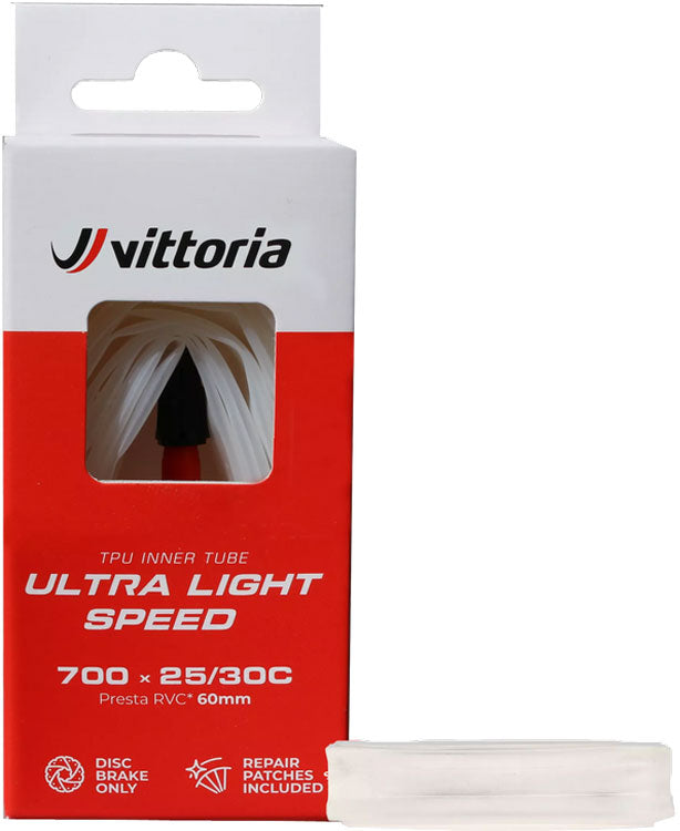 Vittoria ultra léger vitesse 700x25 30 sv tube tpu 40mm
