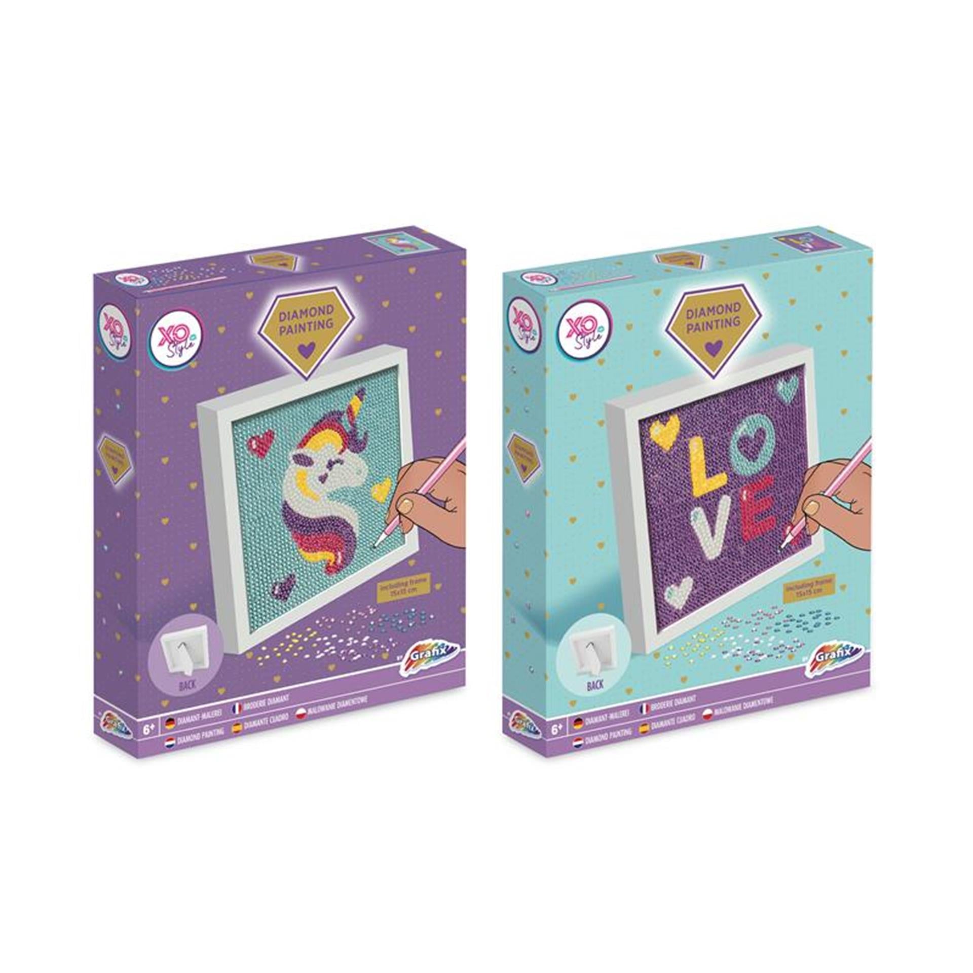 Kit de bricolage Diamond Painting 'LOVE'
