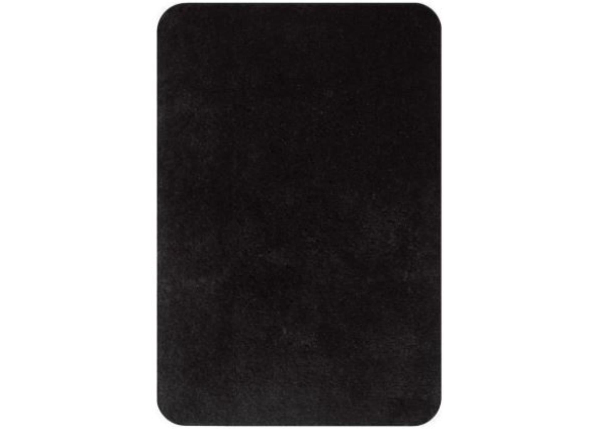 Maison hollandaise Caen Bath Mat 60 x 90 cm noir