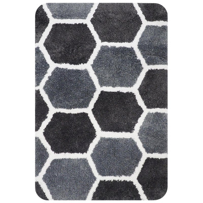 Maison néerlandaise House House Rennes Bathmat 60x90 cm Gray