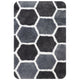 Maison néerlandaise House House Rennes Bathmat 60x90 cm Gray