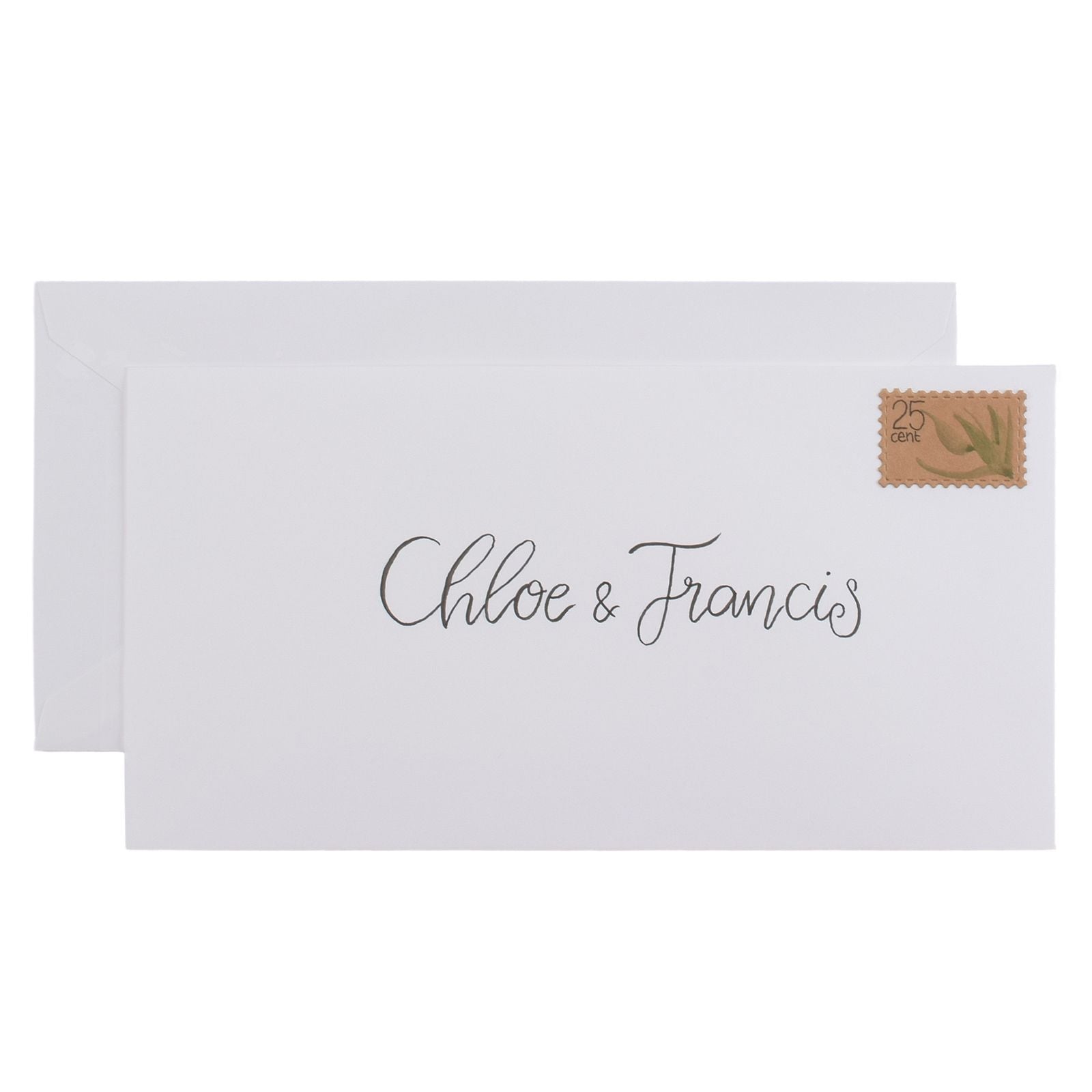 Florence • enveloppes 120g 21x11cm blanc 100x