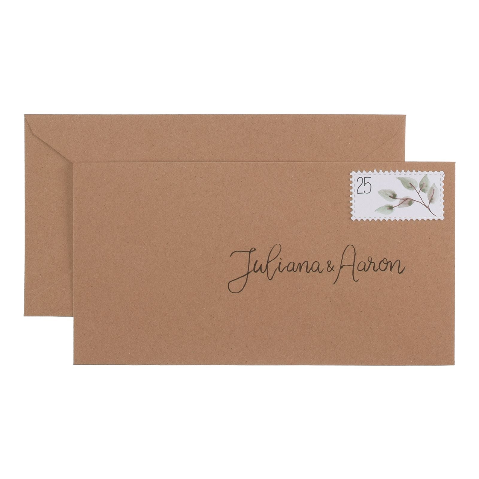Florence • enveloppes kraft 120g 21x11cm 100x