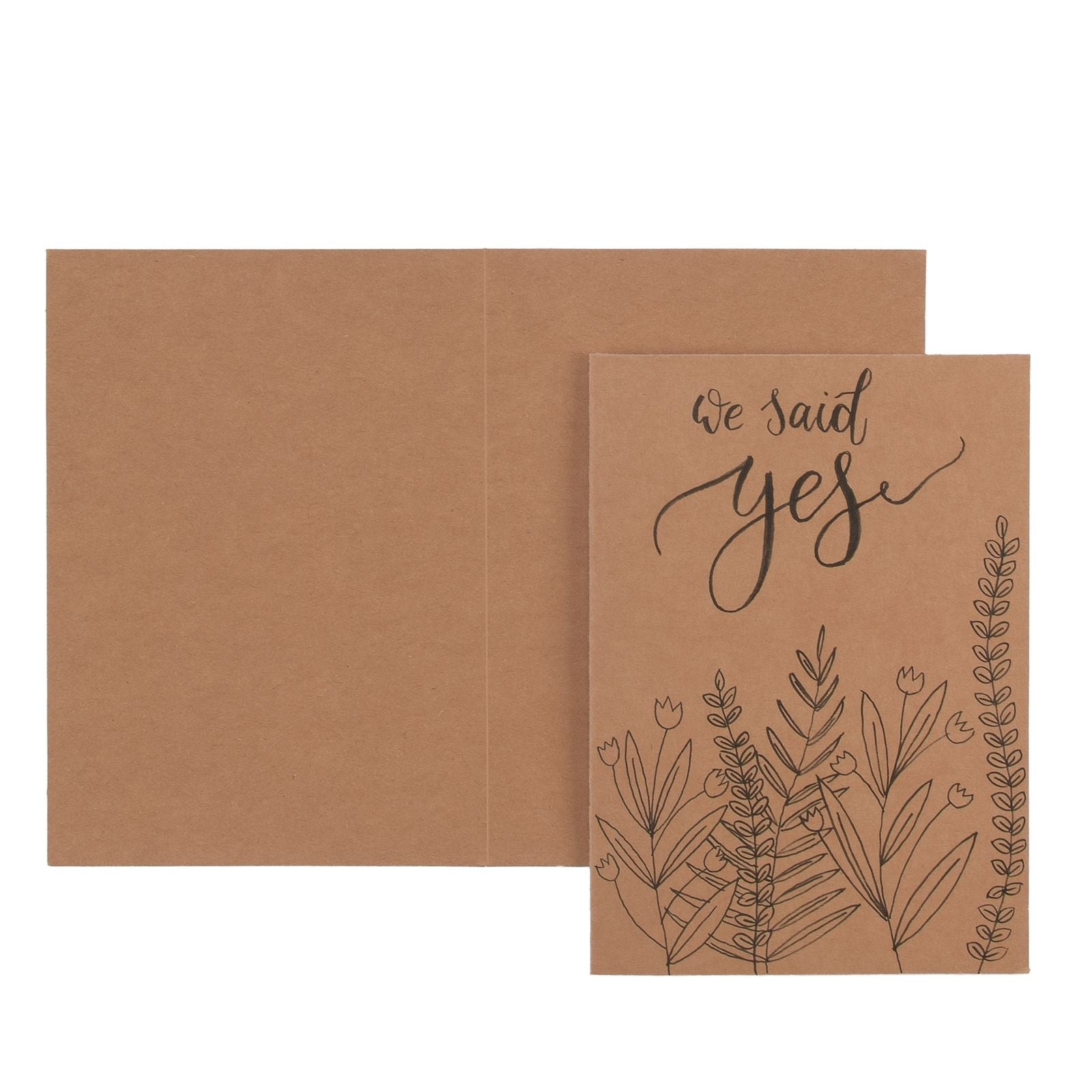 Florence • cartes 300g 10,5x14,8cm kraft 100x