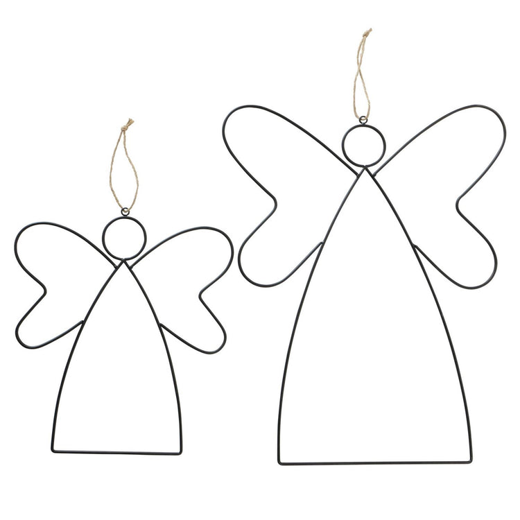 Boltze home pendentif ange amora lot de 2 pièces xlen m