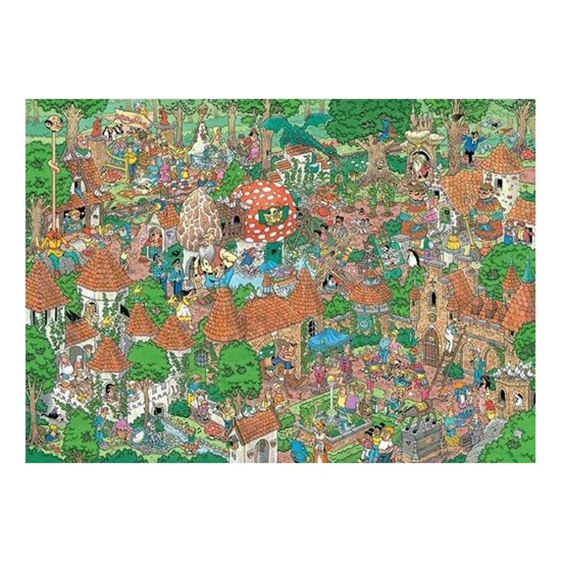 Jan van Haasteren Legpuzzle - Efteling Sprookjesbos, 1000st.