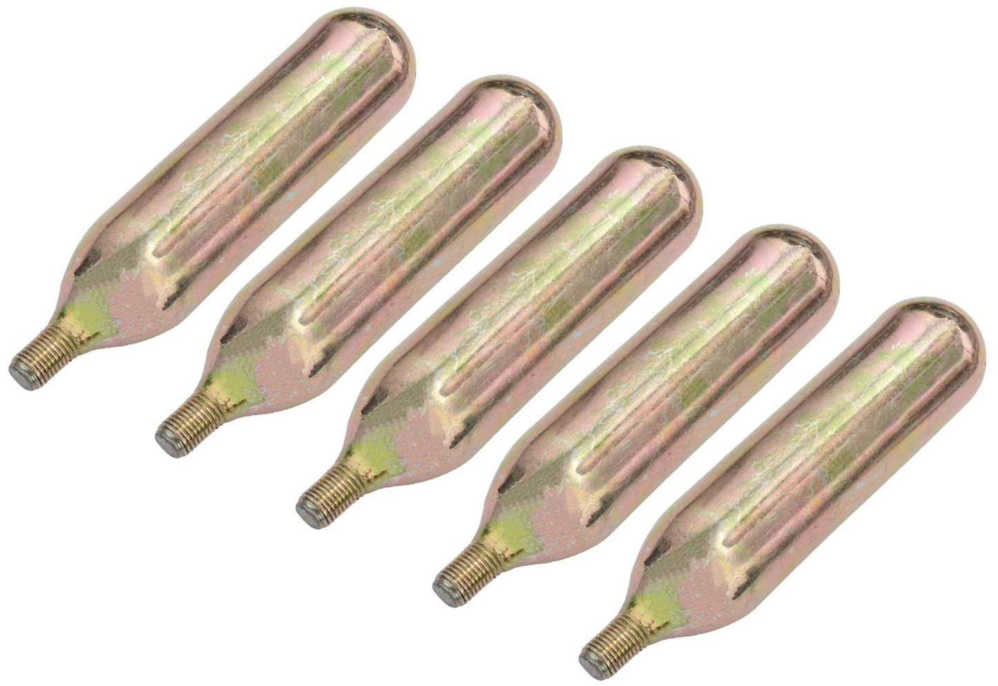 Cartouche Radon Co2 38g avec filetage, paquet de cinq