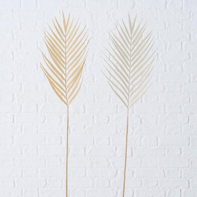 Boltze home branche artificielle branche déco 90cm feuille de palmier naturel