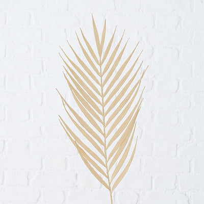 Boltze home branche artificielle branche déco 90cm feuille de palmier naturel