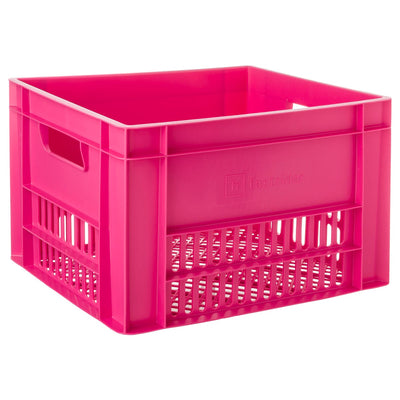 Caisse à vélo Fastrider grande - rose - 34l
