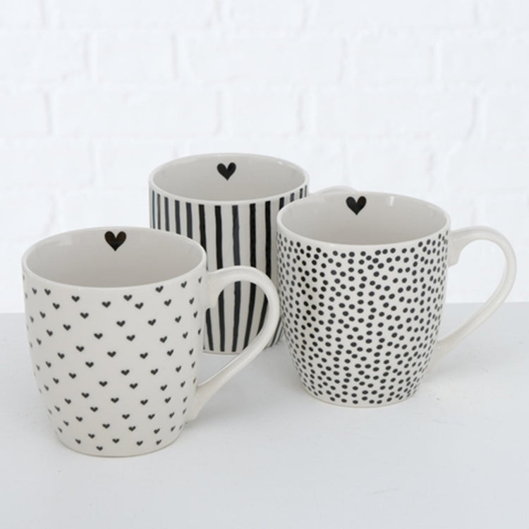 Boltze home mug jumbo ensoleillé ø10x13cm 400ml
