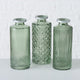 Boltze home vase adore verre h13cm vert