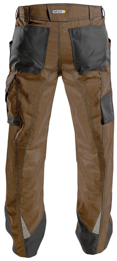 Pantalon Dassy spectre marron gris 52