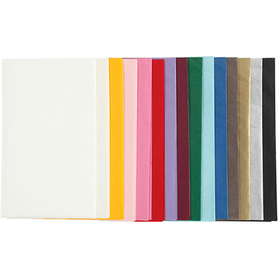 Papier de soie de couleur, 30e.
