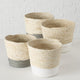 Boltze home panier ensemble nanya 2 pièces